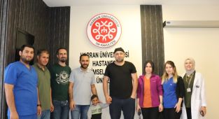 13 yaşında ve 13 kilo olan hasta sağlığına kavuştu