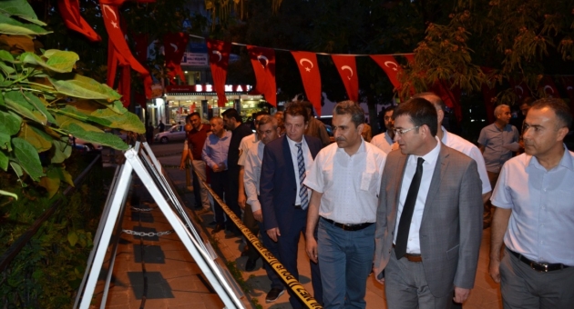 15 Temmuz Zaferinin 3. Yılında Besni Yine Meydanları Doldurdu