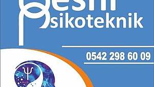 Besni'de Psikoteknik Belgesi Verilmeye Başlandı.