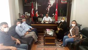 Başkan Gümüşten A.G.C ye Ziyaret