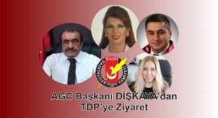AGC Başkanı Dişkaya'dan TDP 'ye Ziyaret.