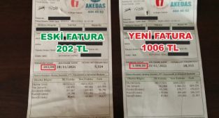 Vatandaşı Elektirik Faturaları Çarptı