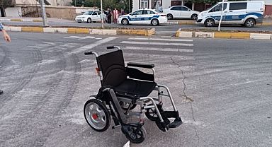 Yolun karşına geçmeye çalışan yaya otomobilin çarpması sonucu yaralandı
