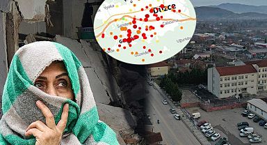 Düzce'de korku sürüyor! Deprem fırtınası, AFAD son rakamı duyurdu
