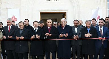 Kahta Akıncılar Osman Ağa Cami İl Protokolü tarafından Hizmete Açıldı