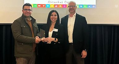 SANKO OKULLARINA EĞİTİMDE SÜRDÜRÜLEBİLİRLİK ÖDÜLÜ