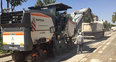 Adıyaman Belediyesinden asfaltlama öncesi hazırlık