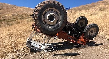 Adıyaman'da traktör devrildi: 1 yaralı