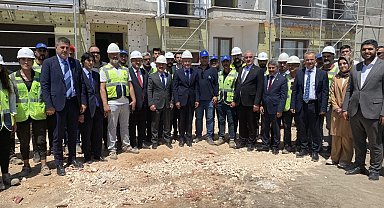 Bakan Şimşek Adıyaman'da temaslarda bulundu
