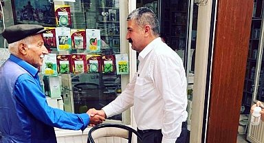 Başkan Sümer'e vatandaşlardan sıcak ilgi