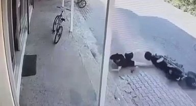 Batman'da motosiklet kazası