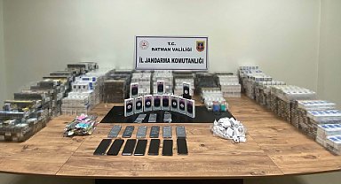 Batman'da uyuşturucu satıcılarına ve kaçakçılara büyük darbe
