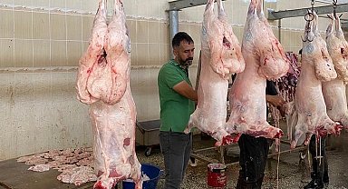 Besni'de kaçak kesimin önüne geçildi