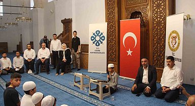 Cizre'de yaz Kur'an kursları sona erdi
