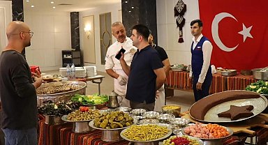 Gastronomi buluşmalarında çiğköfte şöleni yaşandı