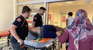İncir ağacından düşen kadın yaralandı