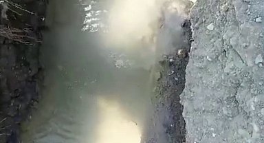 Köy muhtarından onarım tepkisi