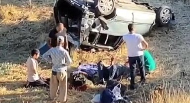 Polis memuru ailesiyle kaza yaptı: 1 ölü, 4 yaralı