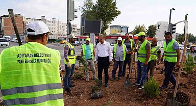 Refüj ve kavşaklar yenileniyor
