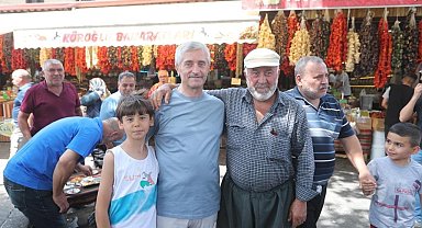Tahmazoğlu esnaf ve vatandaşla omuz omuza