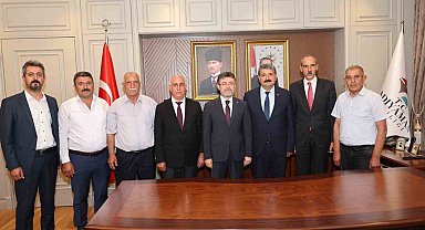 Ziraat Odaları başkanları Bakan İbrahim Yumaklı'ya sorunları aktardı