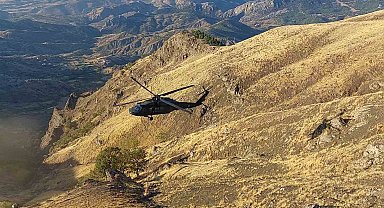 Adıyaman'da 2100 yıllık tarihi eserler helikopter ile taşındı