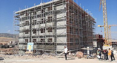 Adıyaman'da kalıcı konutların yapımı hızla sürüyor