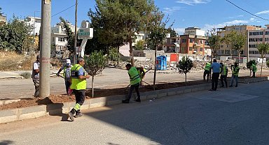Adıyaman'da refüj ve kavşaklar onarılıyor