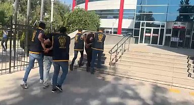 Hırsızlık zanlıları adliyeye sevk edildi
