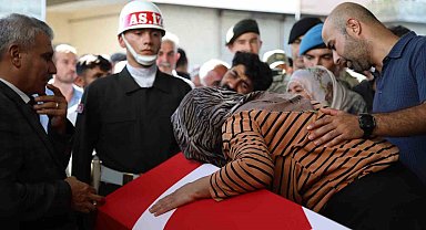 Kahtalı Şehit Yunus Özbek son yolculuğuna uğurlandı