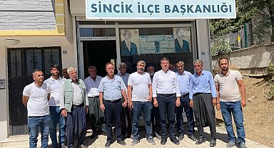 Milletvekili Tutdere, Sincik ilçesinin talepleri dile getirdi