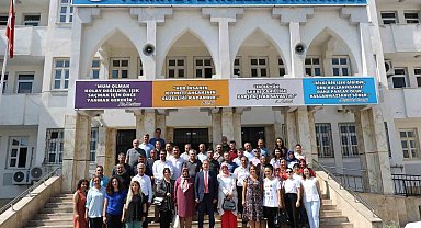 Milli Eğitim Müdürü Ali Tosun öğretmenlerle bir araya geldi