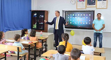 Müdür Tosun, ilkokul öğrencileriyle bir araya geldi