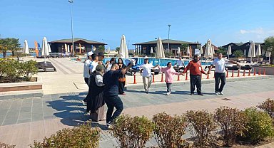 Özel eğitim öğrencileri Samsun'u gezdi