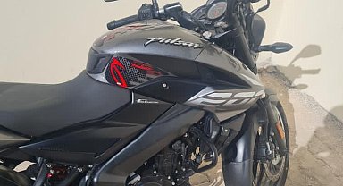 Park halindeki motosiklet çalındı