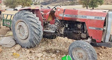 Adıyaman'da traktör devrildi: 1 ölü