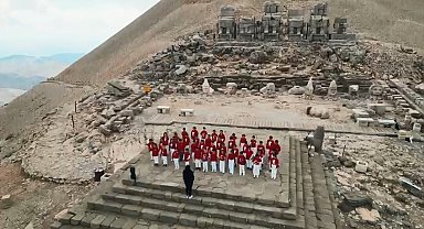 Fazıl Say'ın 100. Yıl Marşı, Nemrut Dağı zirvesinde seslendirildi