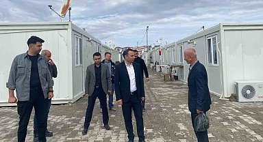 Kaymakam Partal, depremzedelerle bir araya geldi