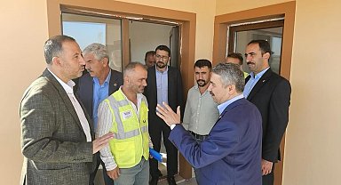 Milletvekili Alkayış ve İl Başkanı Bulucu, köy evlerini inceledi