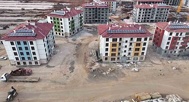 Adıyaman'da kalıcı deprem konutları hızla yükseliyor
