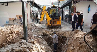 Balıkesir Çarşısının altyapı sorunu çözülüyor