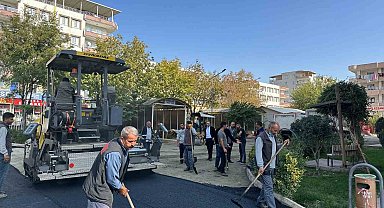 Kahta Devlet Hastanesi'nin çevresi yenileniyor