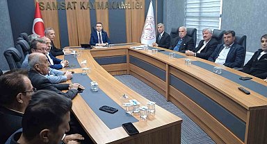 Samsat'ta birlik toplantısı yapıldı
