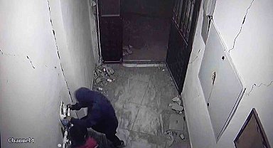 Su sayaçlarını saniyeler içerisinde çaldılar