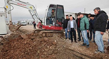 Vartana prefabrik kentin alt yapısı iyileştiriliyor