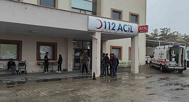 Yüksekten düşen inşaat işçisi ağır yaralandı
