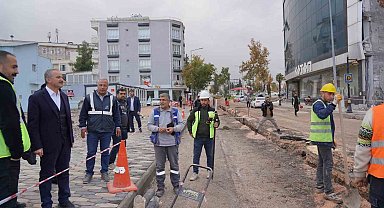 Adıyaman'ın şehrin içme suyu şebeke hattı yenileniyor