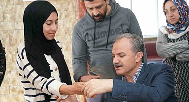 Başkan Kılınç, tedavi gören vatandaşlarla bir araya geldi