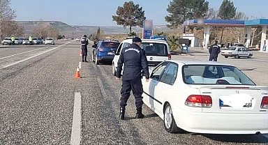 Jandarma ekipleri 1 haftada 42 şahsa işlem yaptı