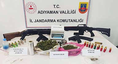 Jandarmadan 2 adrese operasyon
